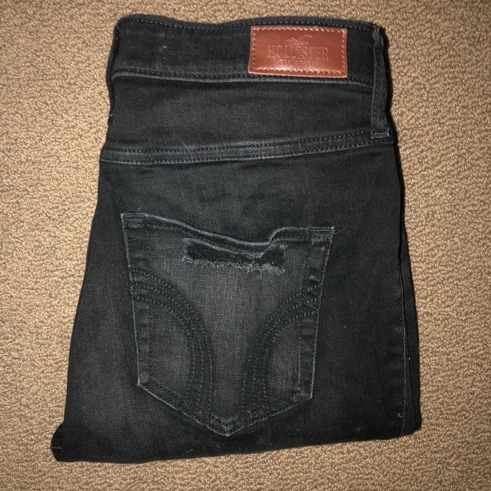 High rise skinny jeans